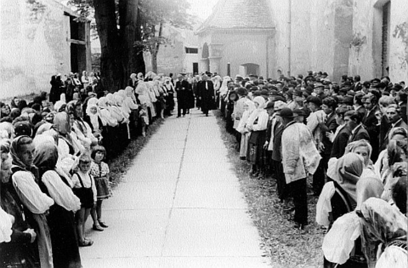 Visitation in Kleinschelken am 11. Juni 1973, mit ...
