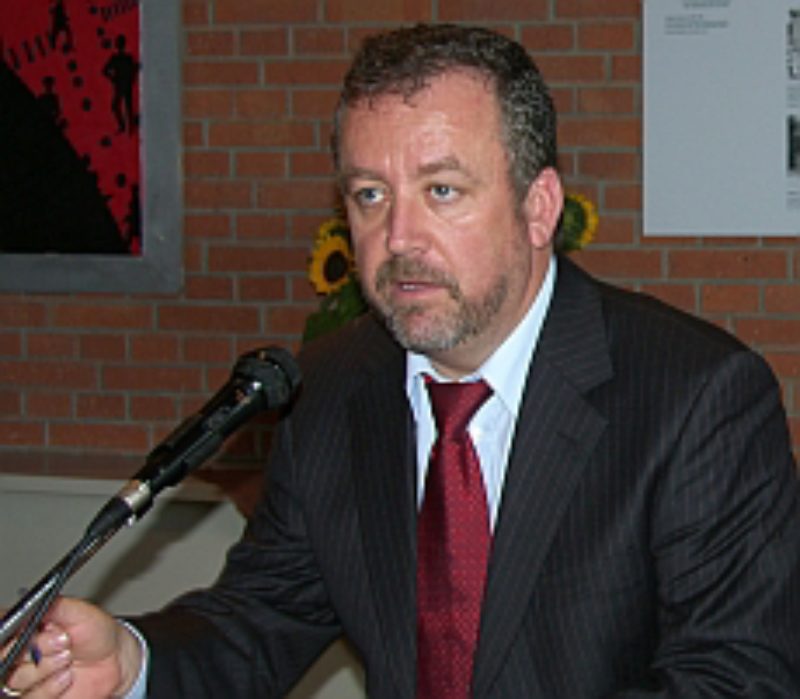 Der Bundesvorsitzende Dr. Bernd Fabritius whrend ...