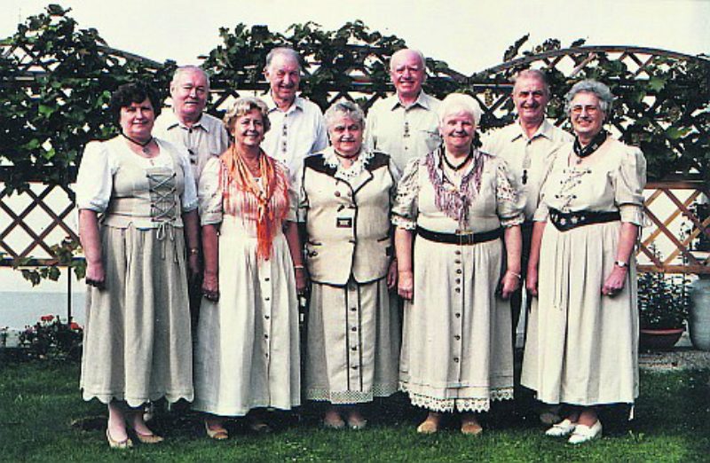 Das Vokalensemble „Ganz in Weiss” fhlt sich ...