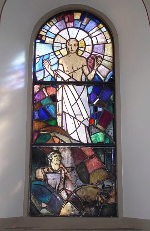Auferstehungsfenster, Ev. Kirche St. Bernhardt in ...