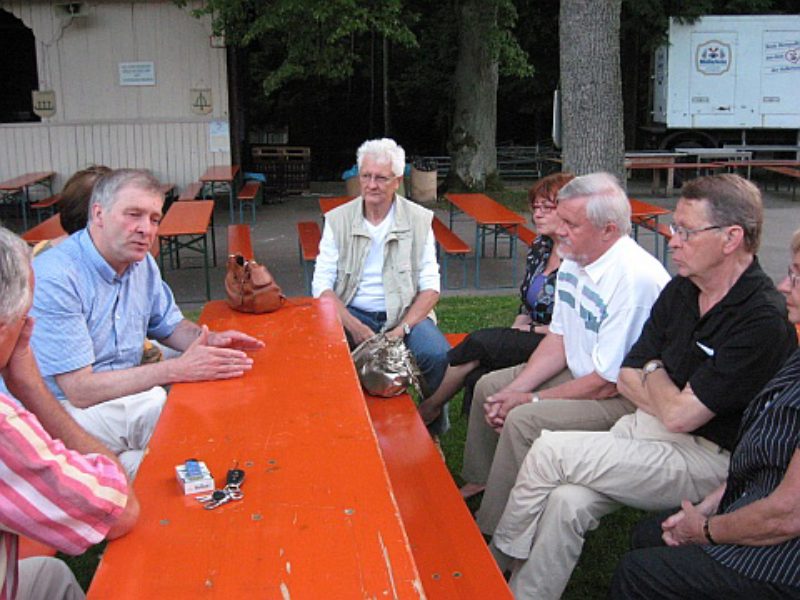 Besprechung vor dem Honterusfest in Pfaffenhofen, ...