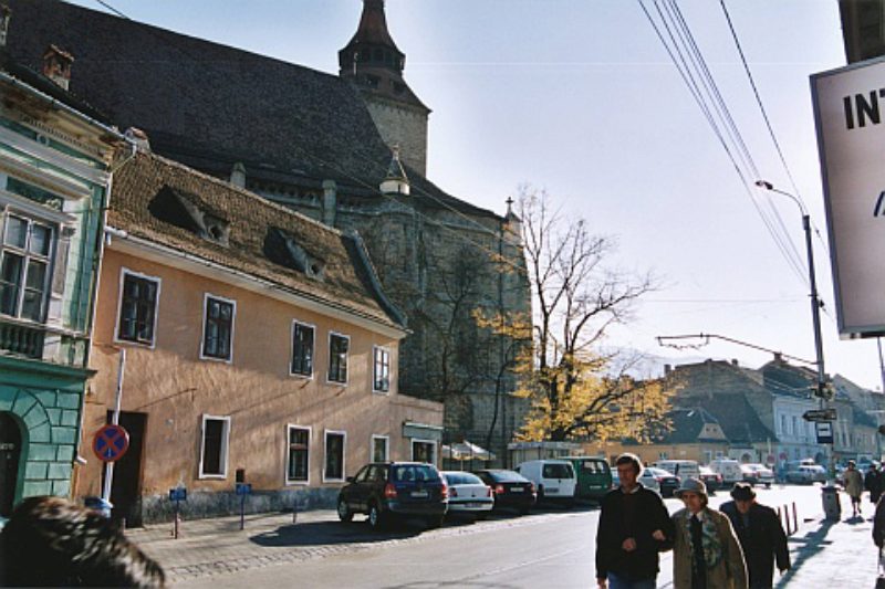 Kronstadt: Rossmarkt mit Schwarzer Kirche. Foto: ...