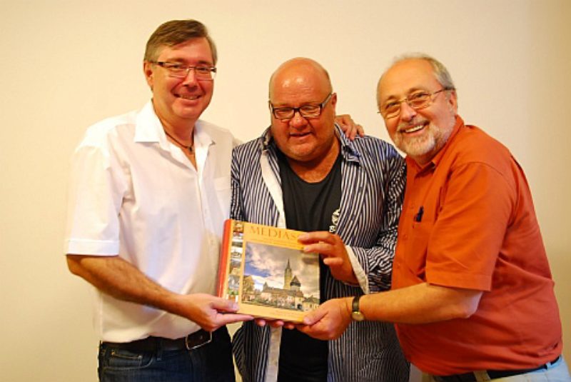 Gnther E. Schuster, Anselm Roth und Dr. Hansotto ...