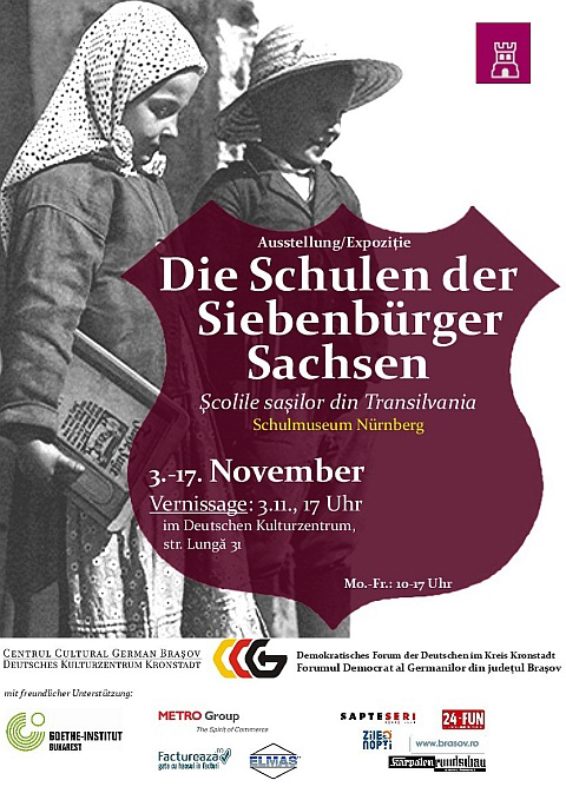 Plakat der Ausstellung „Die Schulen der ...