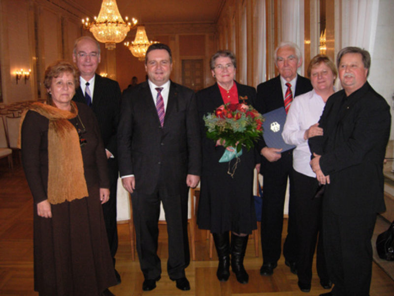 Ministerprsident Stefan Mappus und die Ehepaare ...