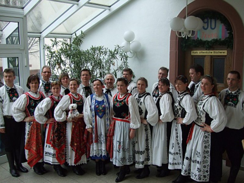 Die Siebenbrgische Tanzgruppe Aschaffenburg beim ...