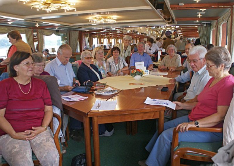 Reisegruppe an Bord der Rheinprinzessin“ Foto: ...