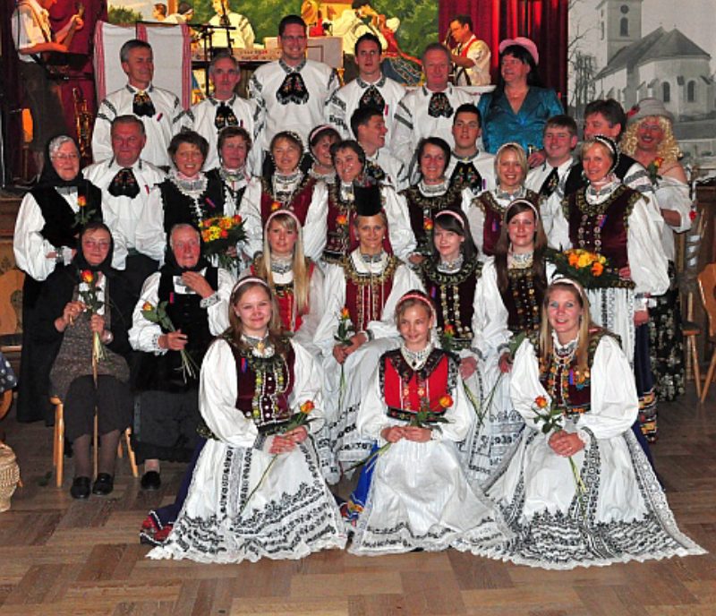 Gruppenbild beim Budaker/Windauer Treffen. Foto: ...