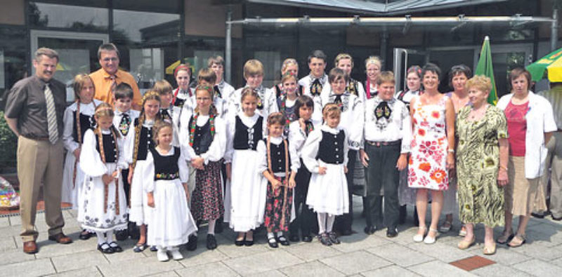 Die Kindertanzgruppe Landshut feierte ...