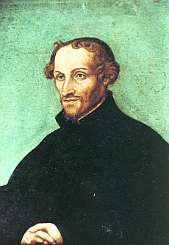 Melanchthon – wie ihn Lucas Cranach 1534 gesehen ...