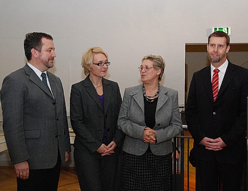 Ausstellungserffnung in Gundelsheim, ...