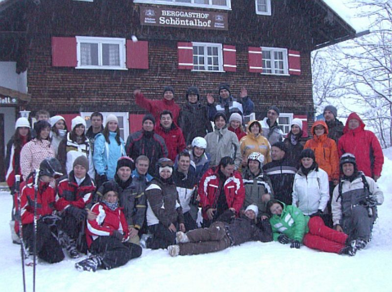 Alle 40 Wintersportbegeisterten hatten ein tolles ...