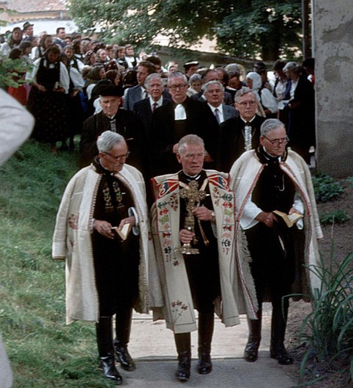 Besuch am 24. August 1980 in Stolzenburg, vordere ...