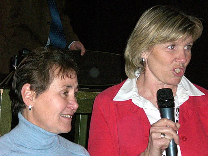 Agnetha Thiess (links) und Agnetha Kirr leiten ...