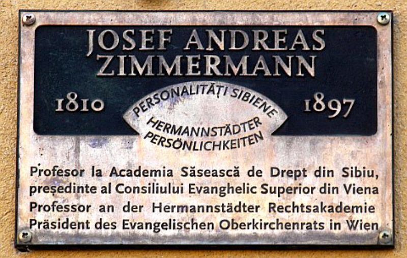 Joseph Andreas Zimmermann starb hochbetagt am 19. ...