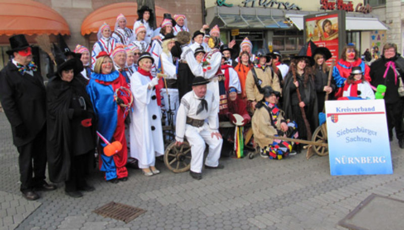 Faschingsumzug in Nrnberg. Foto: Hans Wagner ...