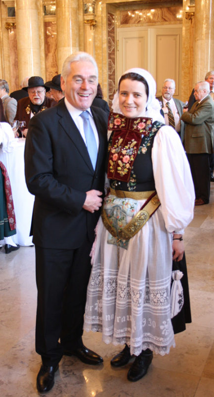 Innenminister Heribert Rech und Ines Wenzel, ...