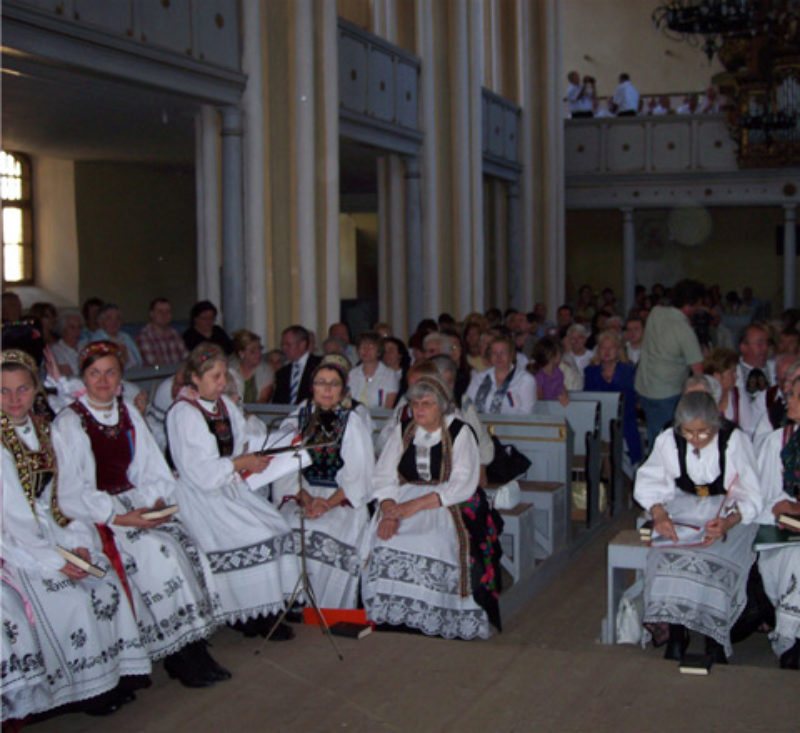 Gottesdienst am 14. August 2011 beim Groauer ...