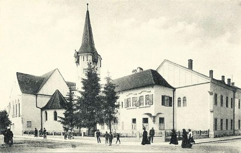 Johanniskirche mit Waisenhaus (heute Friedrich ...