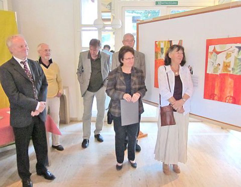 Vernissage im Foyer des Kurhauses in Bad ...