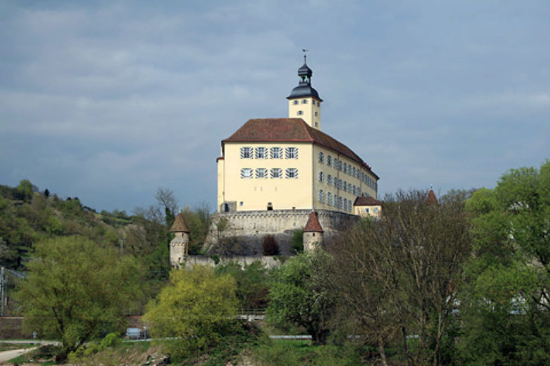 Schloss Horneck in Gundelsheim am Neckar ist Sitz ...