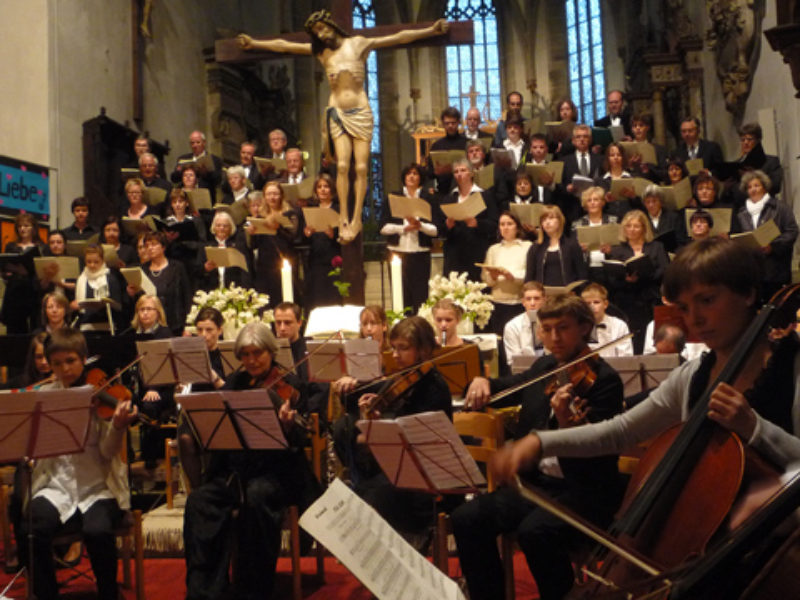 Abschlusskonzert der Musikwoche. ...