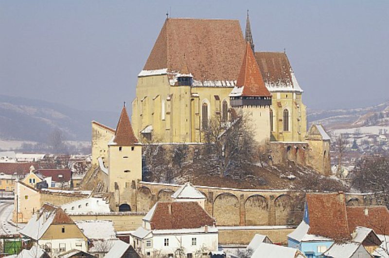 Birthlm. Dreischiffige gotische Hallenkirche aus ...