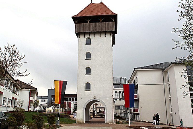 Der "Turm der Erinnerung" in Drabenderhhe. ...