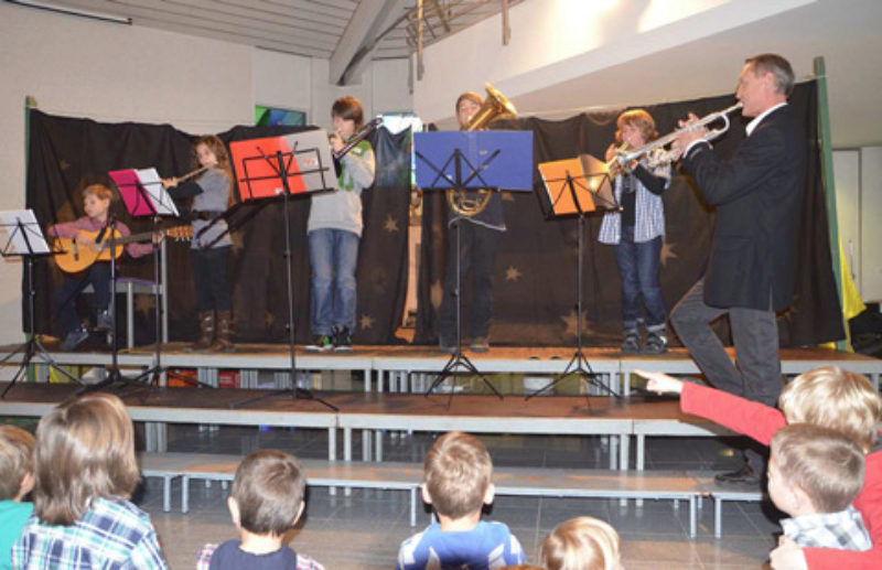 Begeisternder Auftritt der Kinder-Bigband der ...