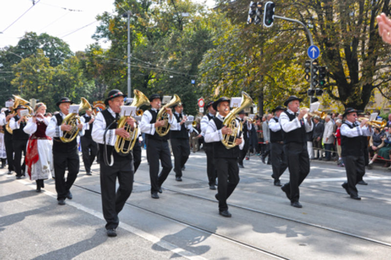 Original Siebenbrger Blaskapelle Mnchen. Foto: ...