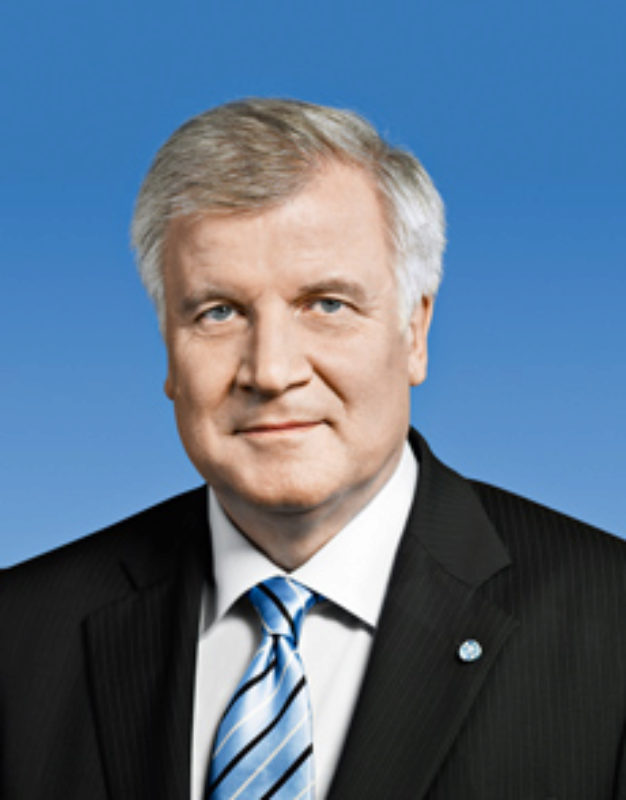 Bayerischer Ministerprsident Horst Seehofer. ...