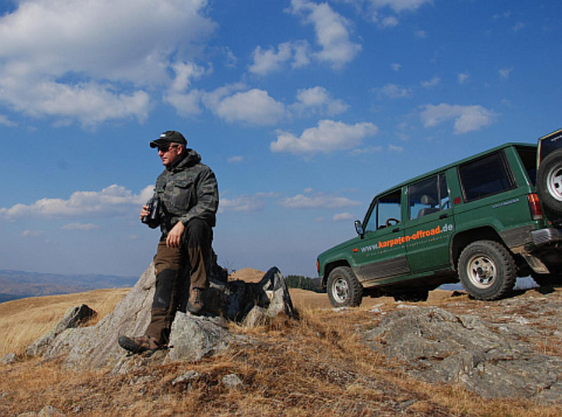 Hans-Paul Buchfellner auf Offroad-Tour durch die ...