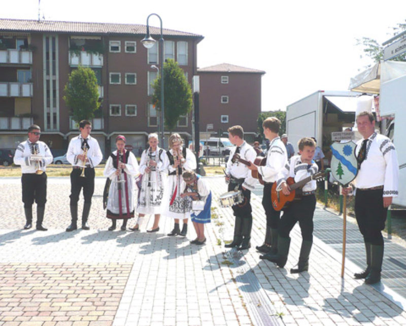 Die Polka-Punkers bei der Europeade 2012 in Padua ...