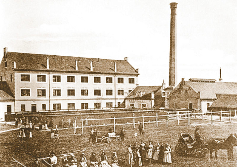 Tuchfabrik Wilhelm Scherg in Kronstadt ...