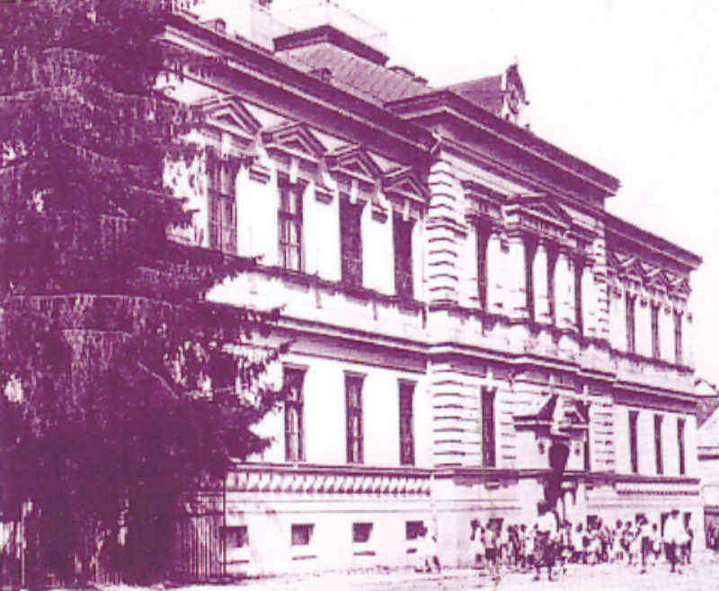 Evangelisches Untergymnasium um 1940 ...