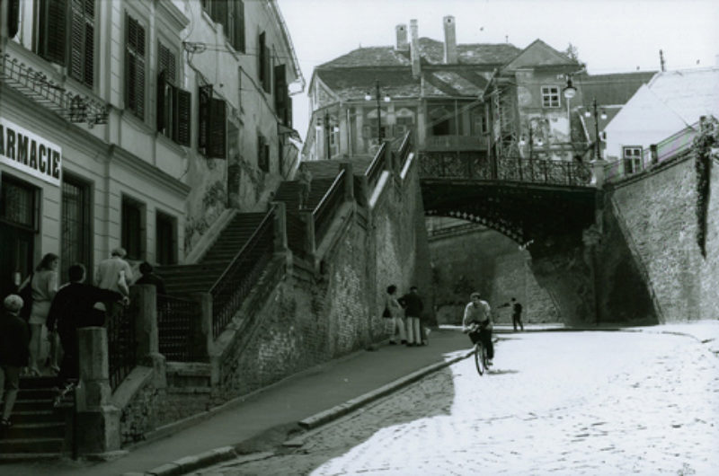 Die Lgenbrcke in Hermannstadt, Mai 2001. Foto: ...