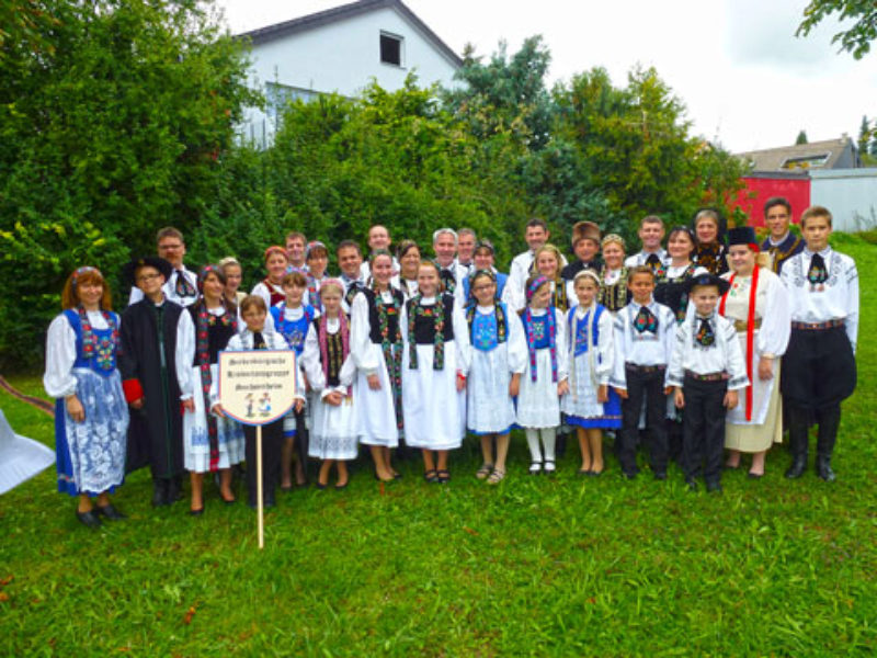 Die Siebenbrgische Kindertanzgruppe Sachsenheim ...