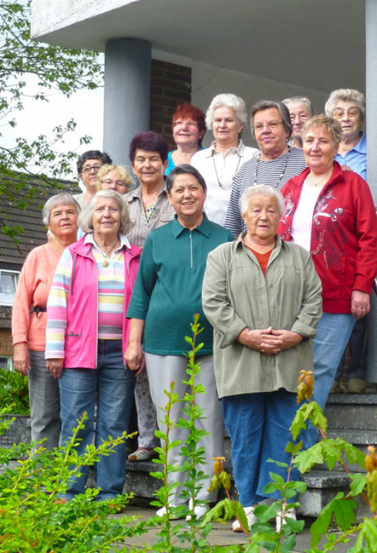 Die Siebenbrger Stickgruppe in Herten. Foto: ...