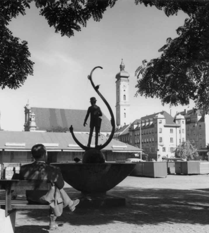 Am Viktualienmarkt, 1959 ...