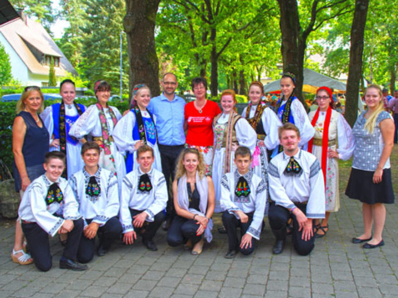 Sommerfest in Schwabach: die Jugendtanzgruppe der ...