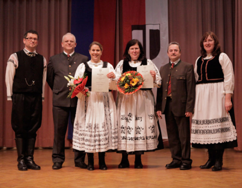 Ehrung beim Richttag im Volksheim Traun, von ...