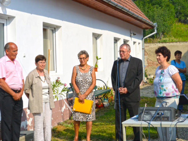 Vernissage im Agnethler Harbachtalmuseum, von ...