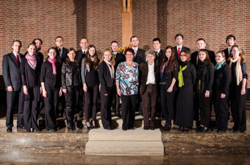 Jugendbachchor Kronstadt mit Ingrid Balzer, ...