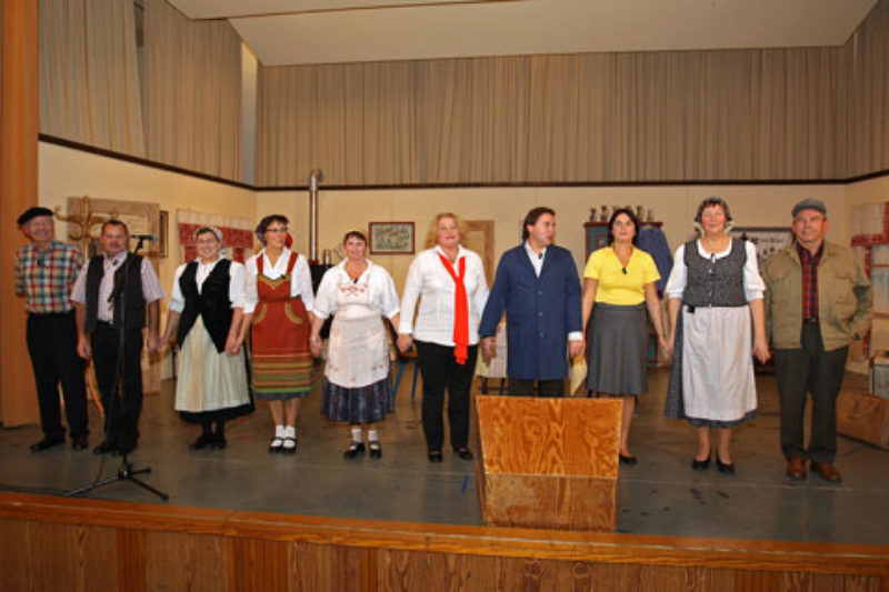 Theaterauffhrung beim Katharinenball in ...