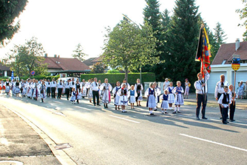 Siebenbrgisch-schsische Trachtengruppe beim ...