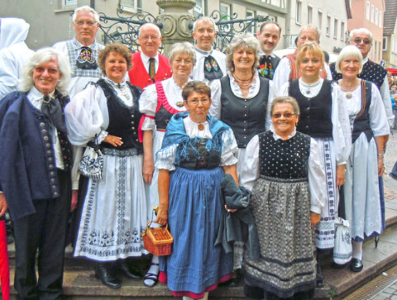 Schwbisch Gmnder Tanzgruppen beim ...