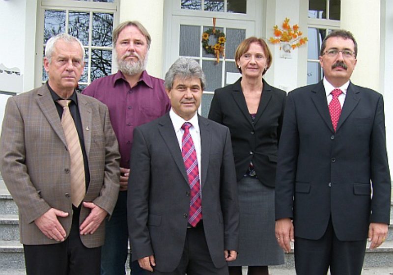 Der neue Vorstand des HOG-Verbandes, von links: ...