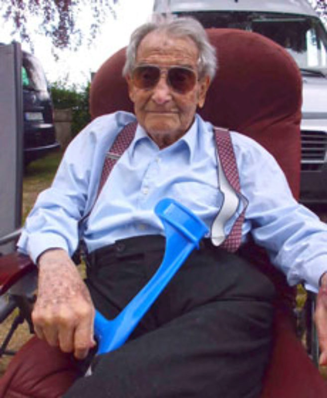 Emil Dworak (102), Initiator der ersten Stunde, ...