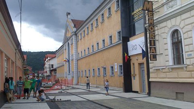 Die Gedenksttte Memorial Sighet im Juli 2013. ...