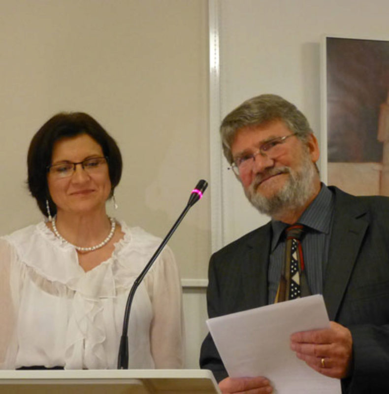 Annette Kniges und Heinz Acker beim Liederabend ...